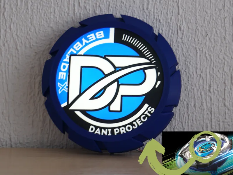 Beyblade X Custom Light Box