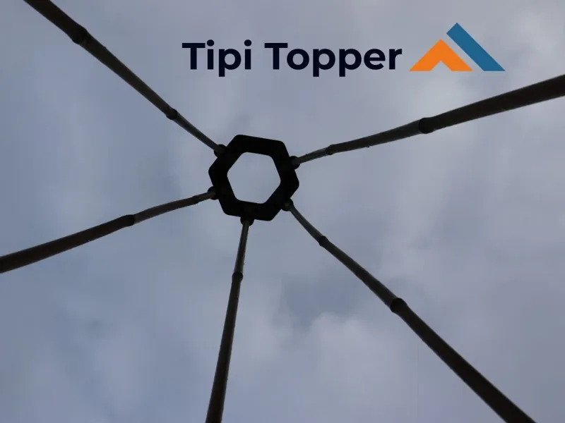 Bamboo Tipi Topper