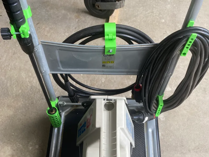 Set Halterungen für Hochdruckreiniger Rollwagen