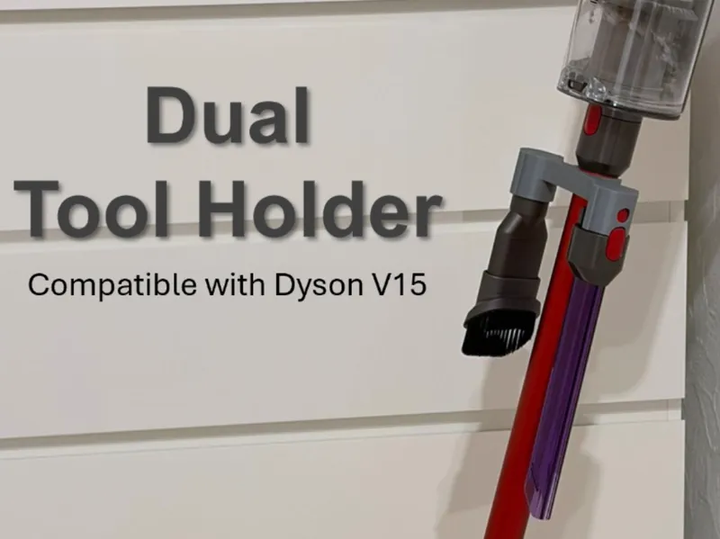 Dual Tool Holder – Compatible with Dyson V15