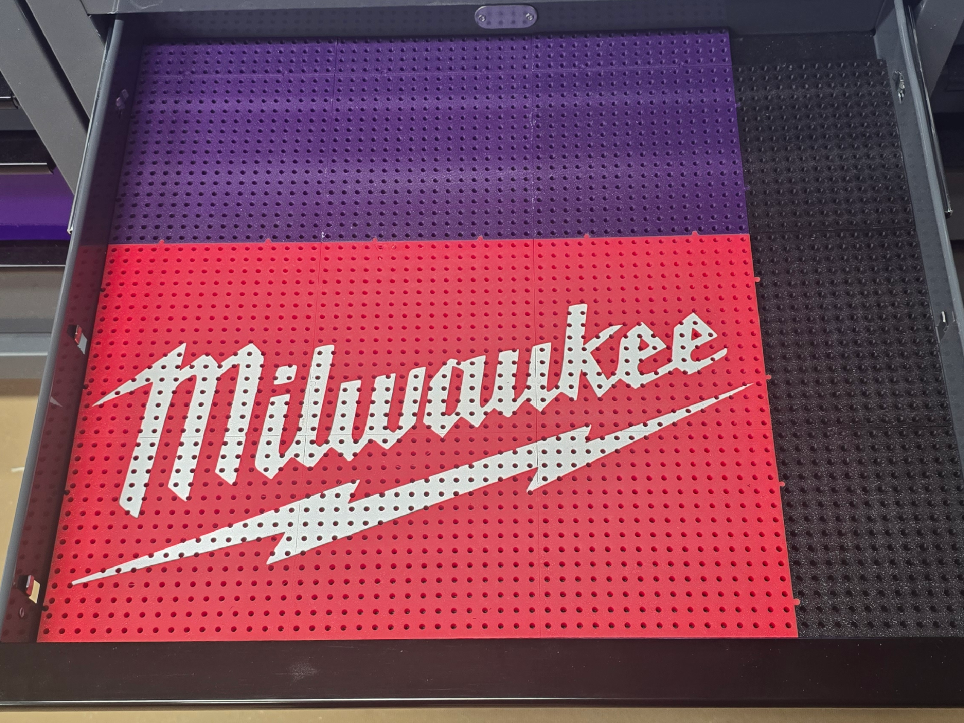 Milwaukee Designed Toolgrid Insert Toolbox Drawer