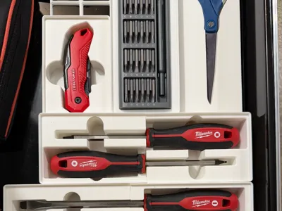 Craftsman Utility Knife Gridfinity Organizer