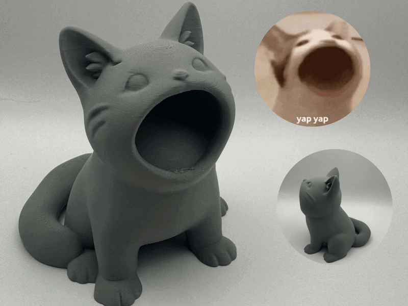 Yapping Cat – Yap Yap Meme Kitty