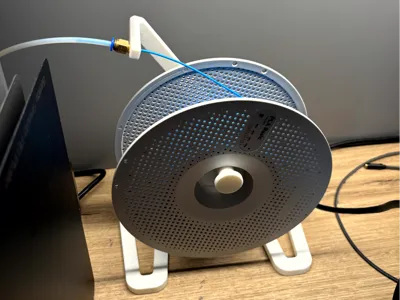 External Spool Holder with PTFE Connector