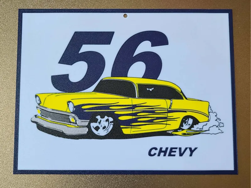 1956 Flamed Chevy