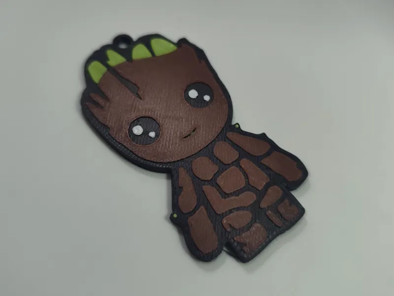 Groot keychain