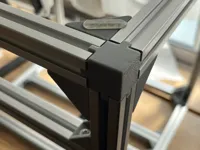 Cale d'angle pour profilé aluminium 2020 — photo 2