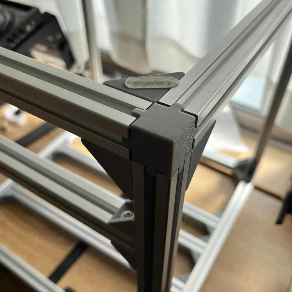 2020 Aluminum Frame Corner Block by BKO MakerWorld: Download Free 3D Models