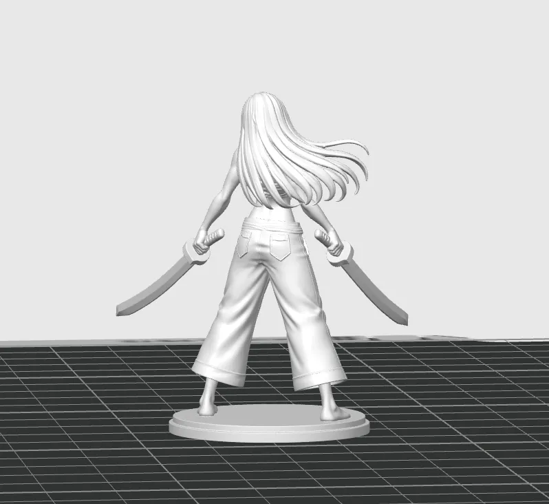 D&D Miniatur / FairyTail Erza Scarlet view 4