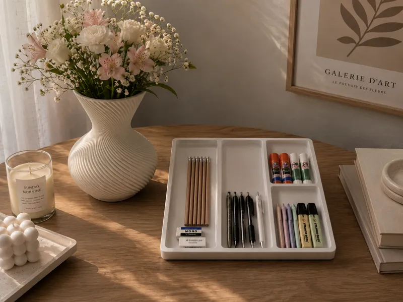 Organiser for Pens,Pencils,Glusticks,Erasers Etc
