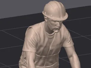 Worker wheelbarrow