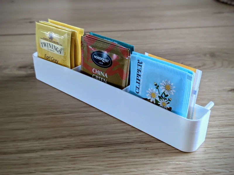 Teabag Pocket for Side Panel of the Cabinet