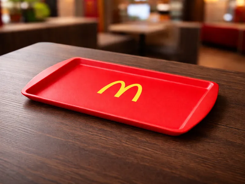 Mcdonald's  tray