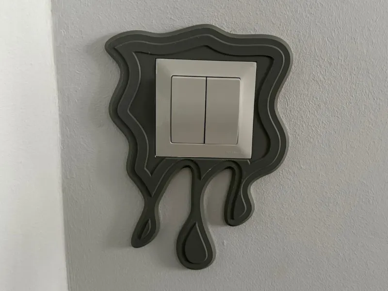Slime Drip - Modern Light Switch Cover