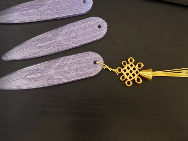 Zoey’s Weapon w/ Norigae Knot (Kpop Demon Hunters)
