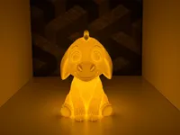 Lampe âne à bougie LED — photo 2