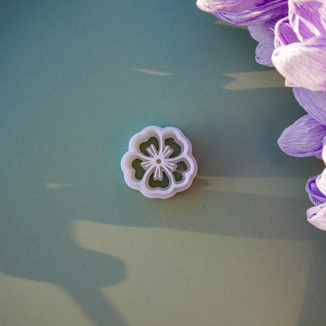 Pansy Mini Clay Cutter For Earrings Necklaces view 2