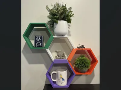 Hex shelfs 