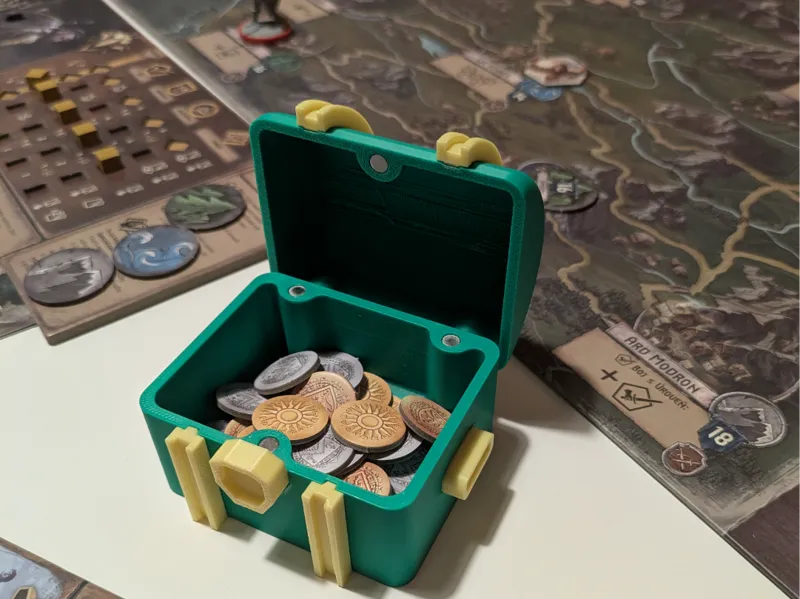 Chest for coins
