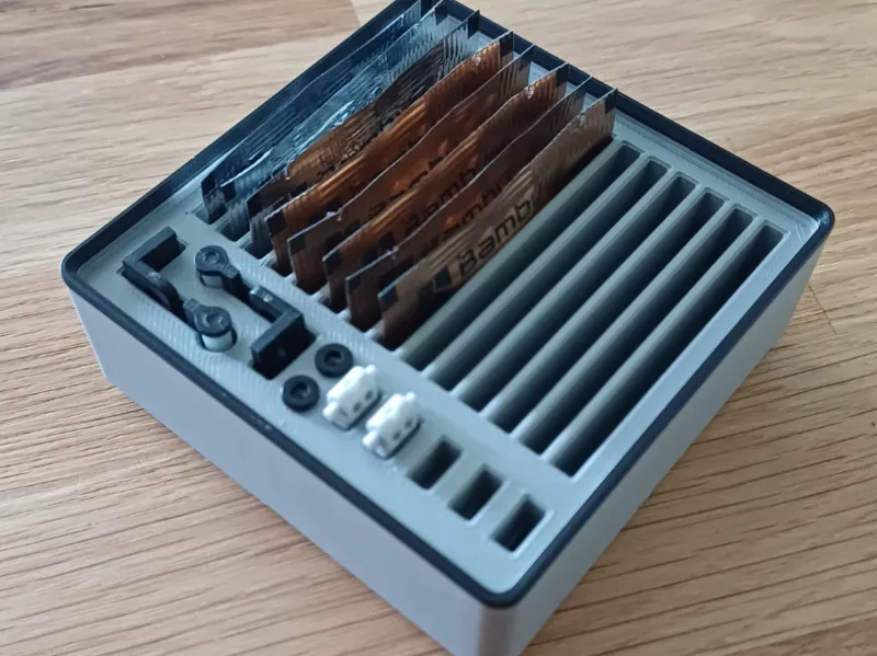 Gridfinity Box for P1S/X1C Consumables 