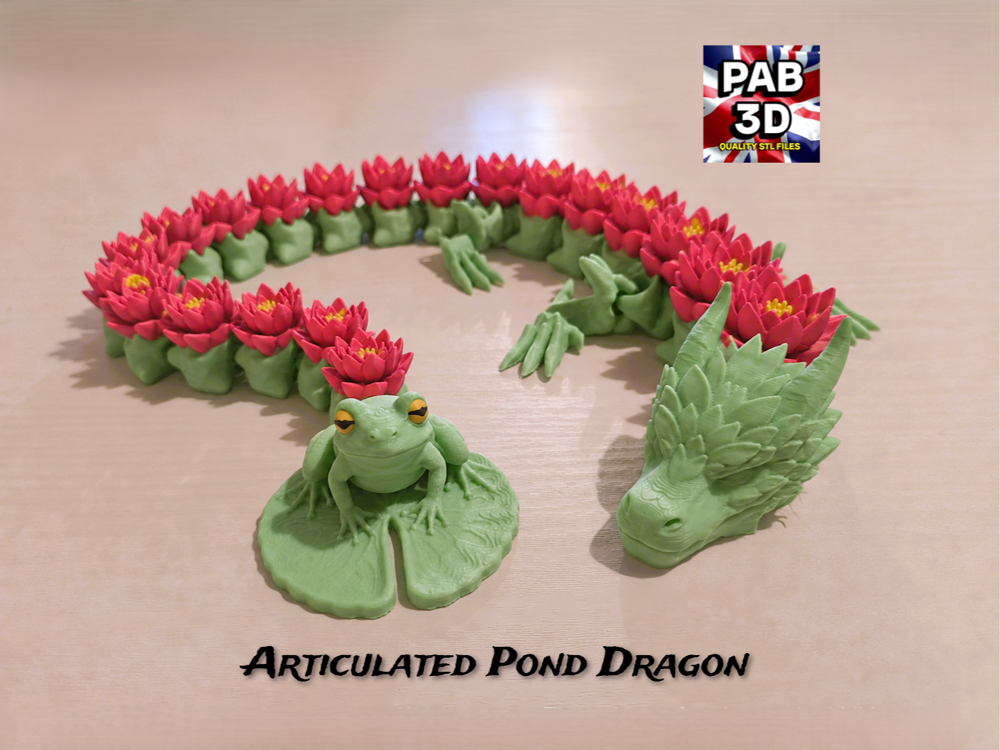 Articulated Pond dragon - 1