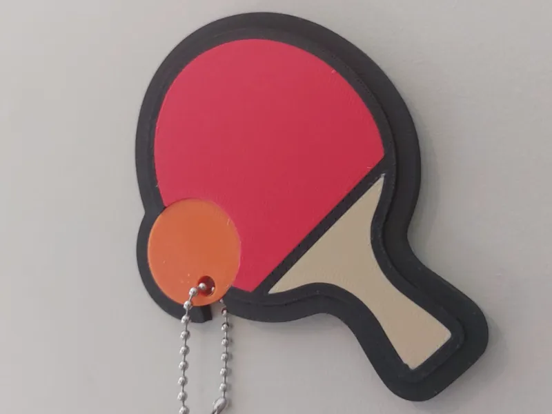 Table tennis keyhanger