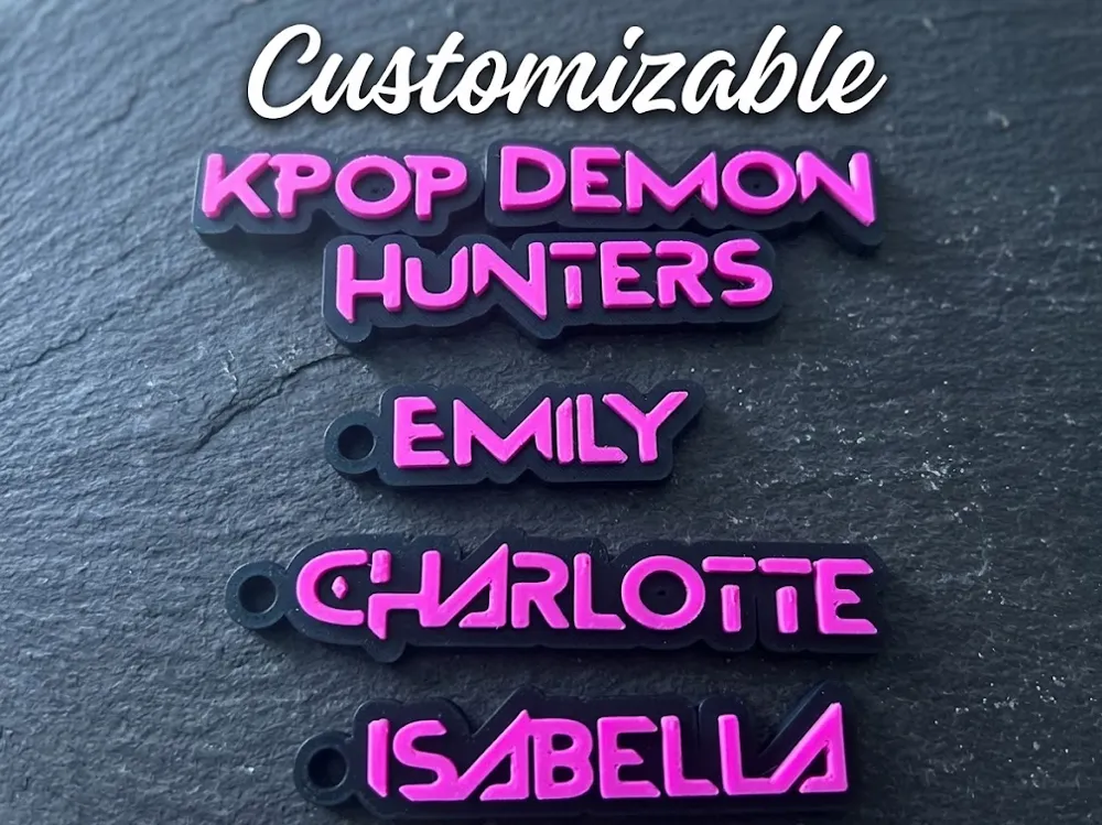 Llavero: Kpop Demon Hunters customizable keychain. Referencia del modelo original.