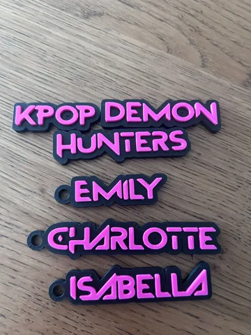 Llavero: Kpop Demon Hunters customizable keychain — vista de referencia 3