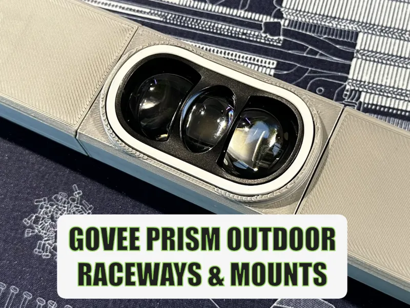 Govee Outdoor Prism Raceway & Mounts