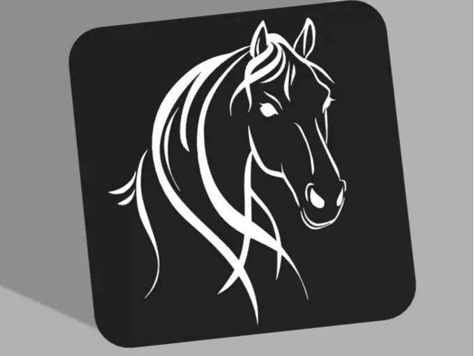 Horse LightBox With Name