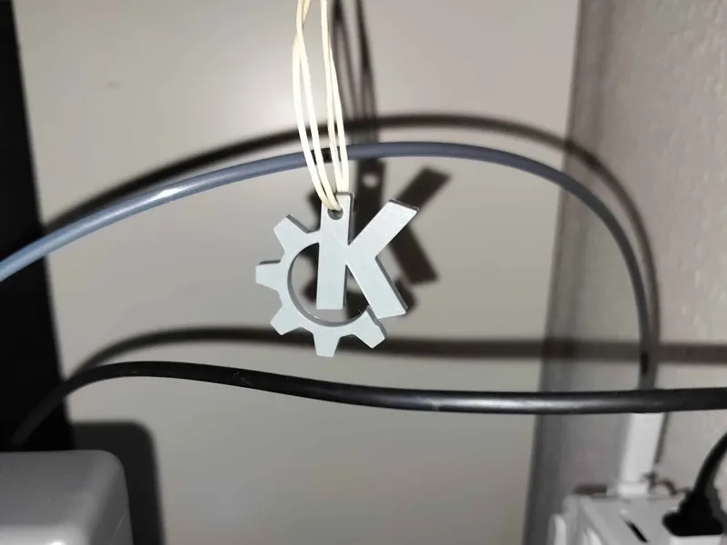 KDE Logo 3D Keychain/Ornament