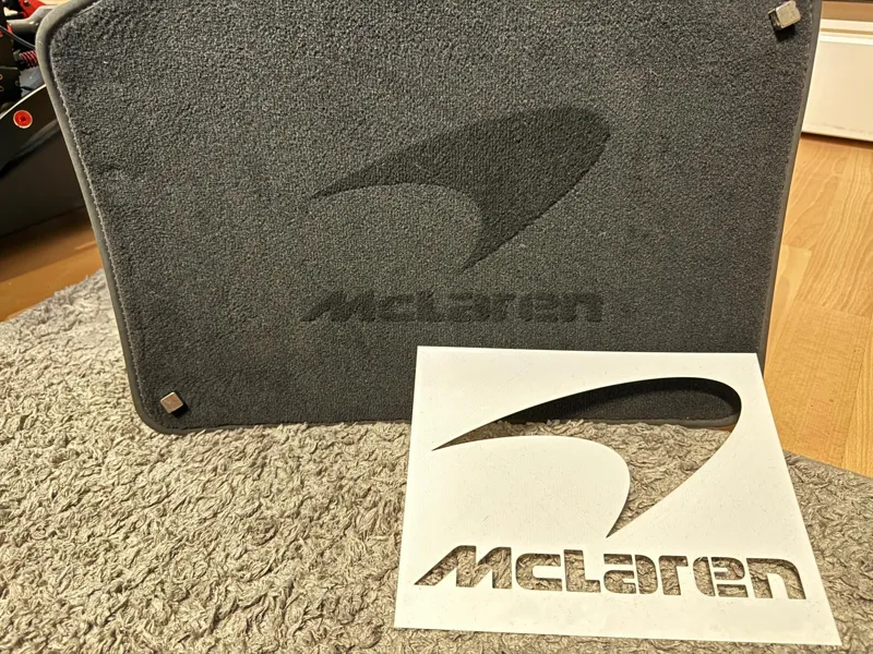 McLaren Schablone - Detailing