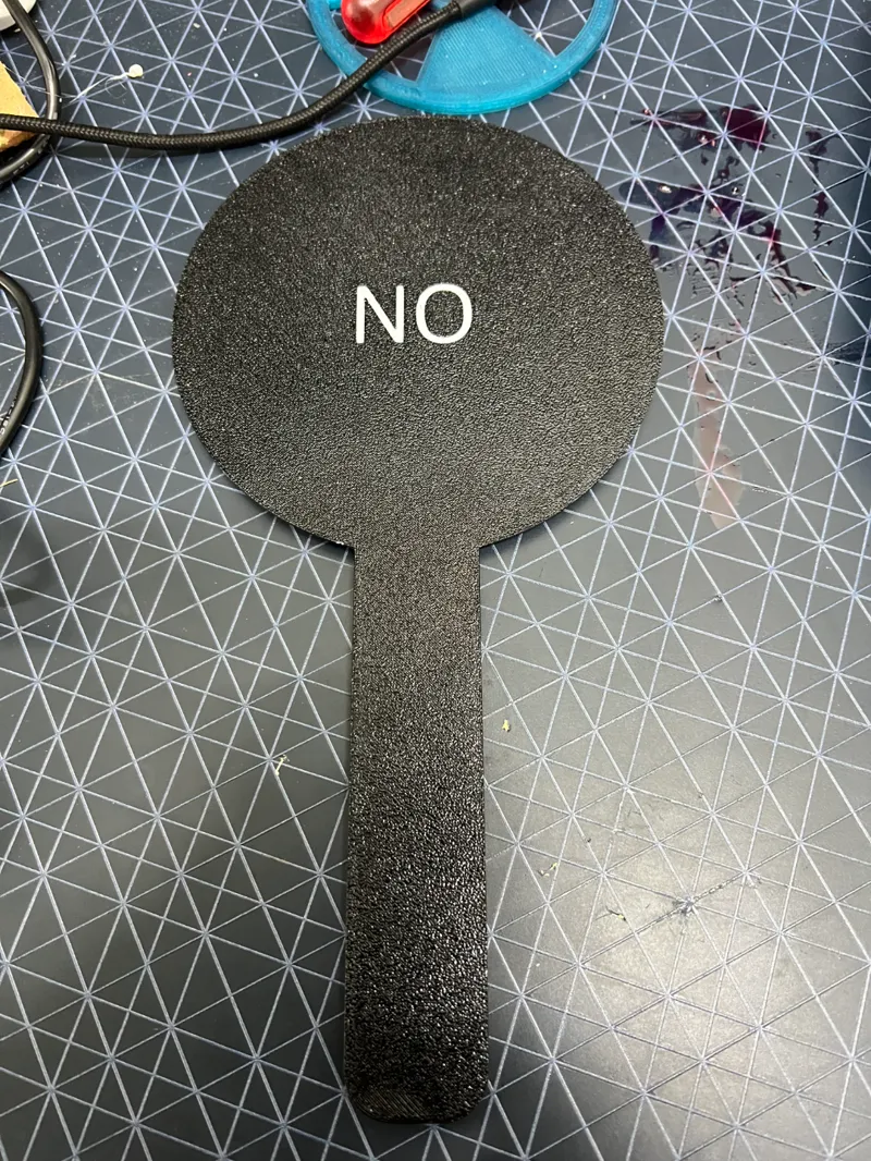 CUSTOMIZABLE SIGN - YES - NO - For Teachers