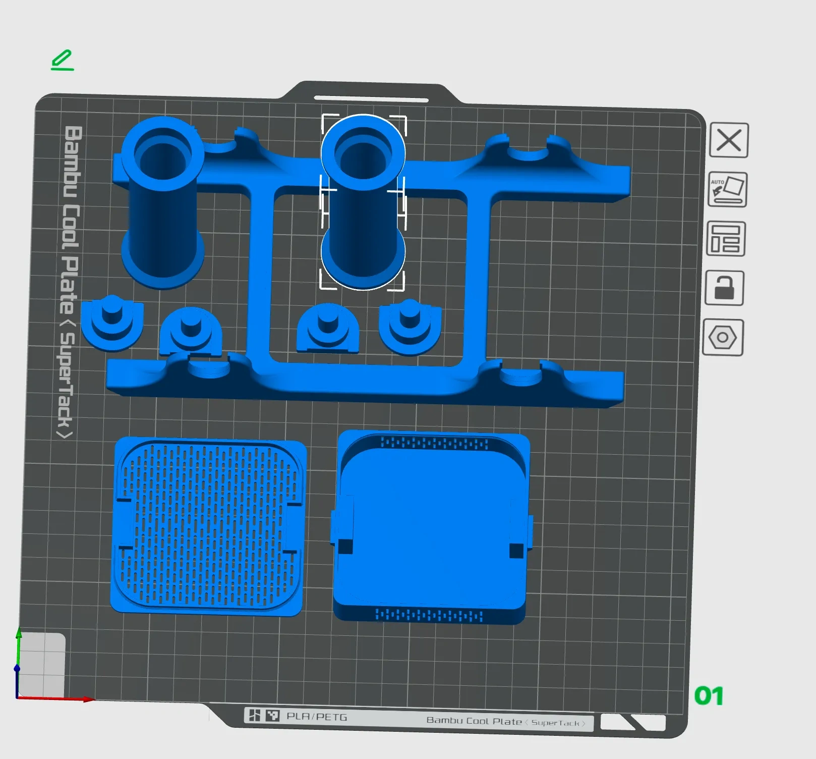 Miniatura 3 do modelo 3D 5.8L米桶干燥箱转轴_免轴承