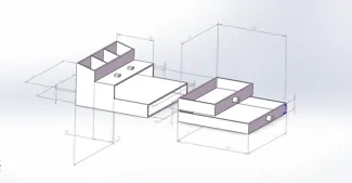 桌面文具盒（Desktop Stationery Box）