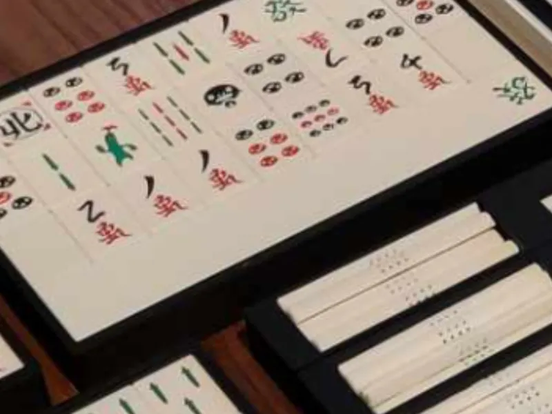 Final Fantasy XIV Riichi Mahjong 8 Tile Block