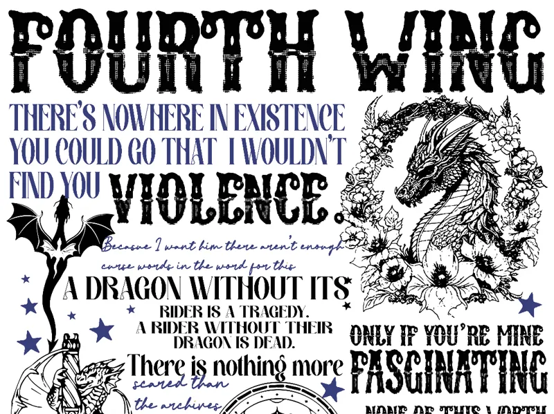 Fourth Wing Hueforge Notable Quotes