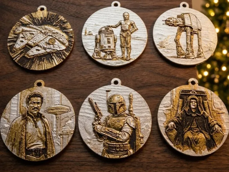 Unique Star Wars Ornaments 2 - Vintage Edition