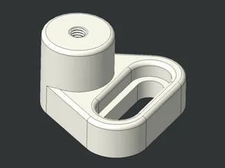 IKEA Skadis Wall Mount - pegboard screw