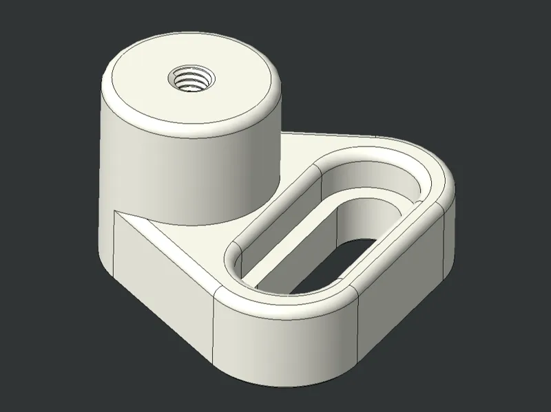 IKEA Skadis Wall Mount - pegboard screw