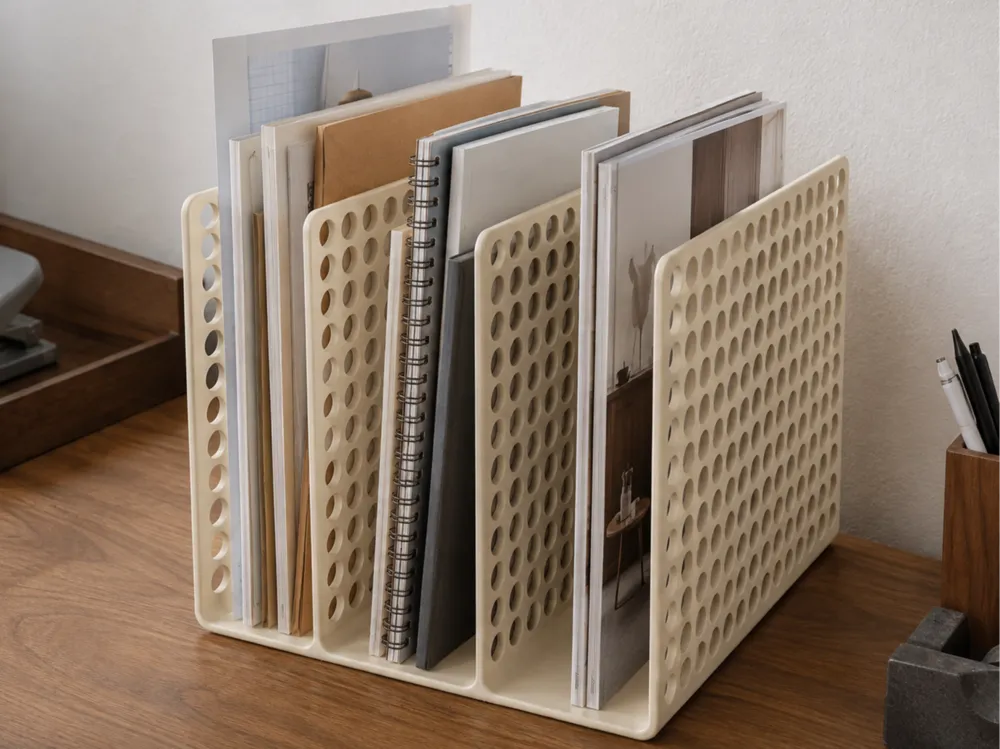 Organizador: Simple paper organizer. Referencia del modelo original.