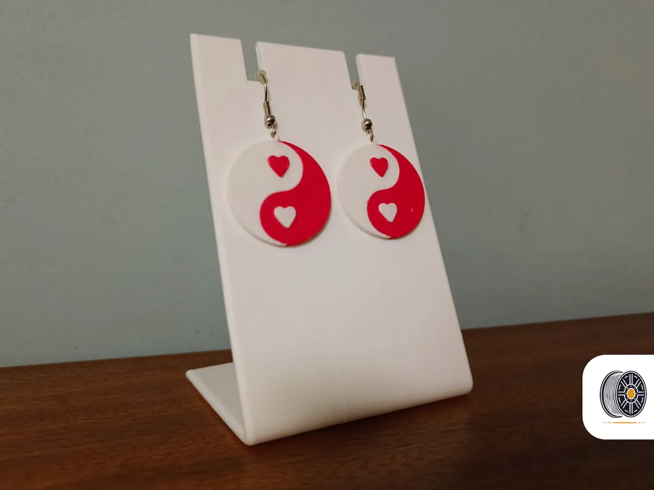 Heart In Harmony | A valentine's day earring gift view 3