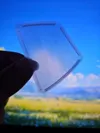 0.1mm layer, 1 wall, 100% infill PETG Translucent