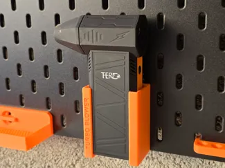 IKEA Skadis - Turbo blower Fan Holder: T-clip
