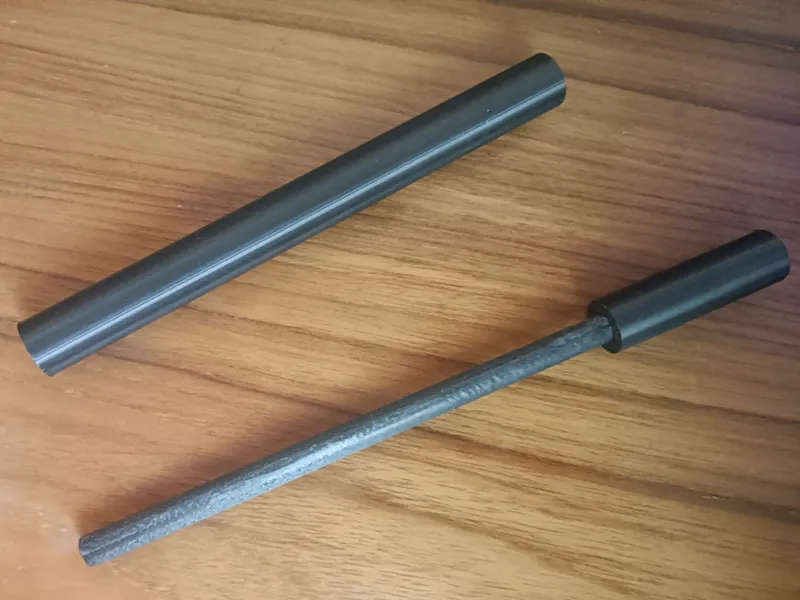坡子枪噼啪筒竹筒枪湿纸巾团儿时竹子玩具