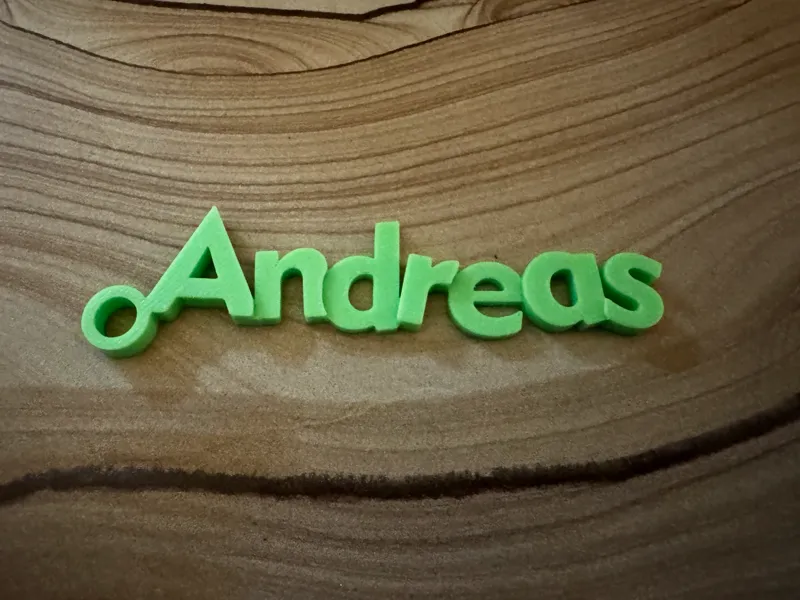 Schlüsselanhänger Andreas