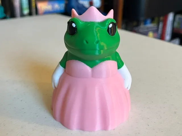 Frogs in Costume - Princess Figure