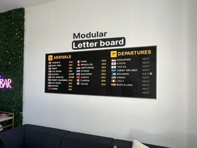 Modular Letter Board