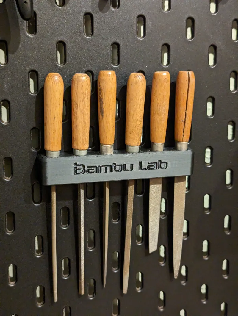 Key files holder for IKEA Skadis
