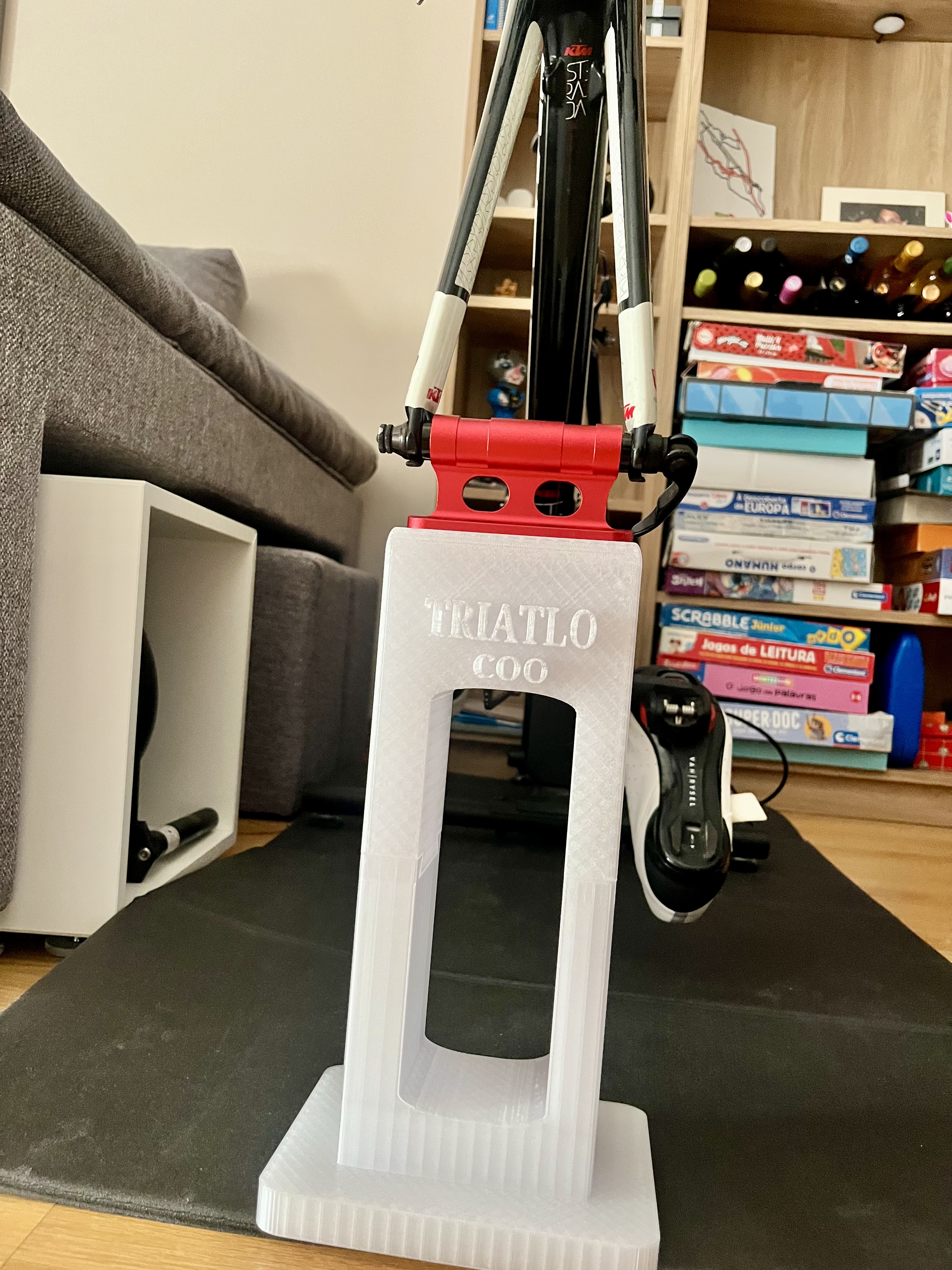 Miniatura 1 do modelo 3D UltraCompact Front Fork Riser Block Smart Trainers